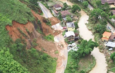 Tragédia em Teresópolis.